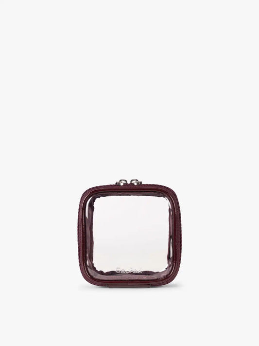Tiny Clear Cosmetics Case
